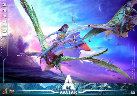 Avatar The Way Of Water Jake Sully And Neytiri Figures By Hot Toys