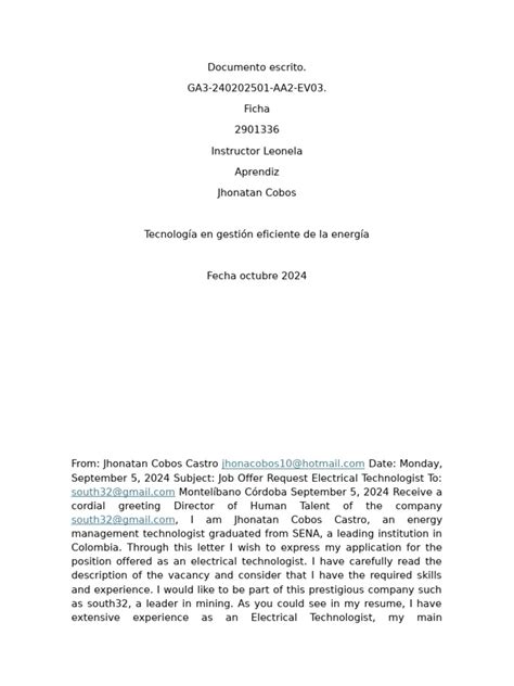 Documento Escrito Pdf