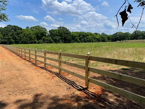 Split Rail Fence Installation Near Montgomery, AL - River Region Fence ...