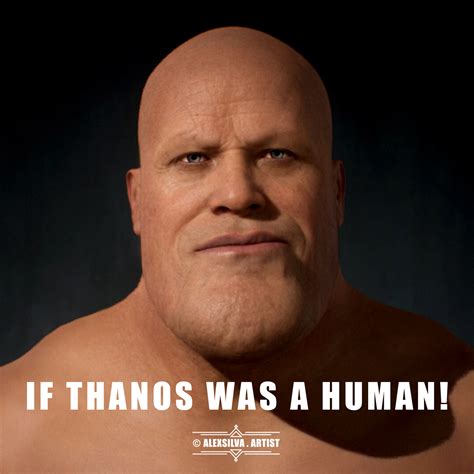 Artstation If Thanos Was A Human