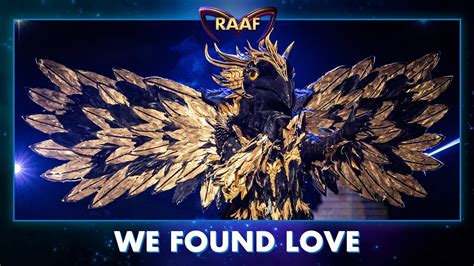 Raaf We Found Love The Masked Singer Seizoen Vtm Youtube