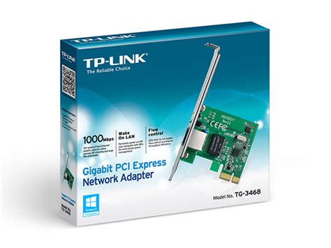 TG-3468 | Gigabit PCI Express Network Adapter | TP-Link