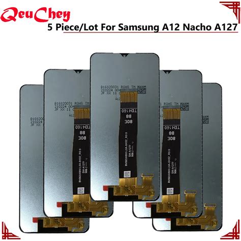 5 Piece Lot Original AMOLED For Samsung Galaxy A12 Nacho A127 A127F