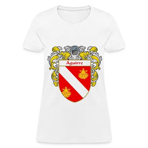 415197 | Aguirre Coat of ArmsFamily Crest - Womens T-Shirt