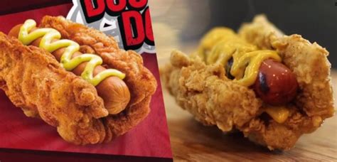 Food Blogger Recreates Kfcs Double Down Dog Thats A Hotdog With A