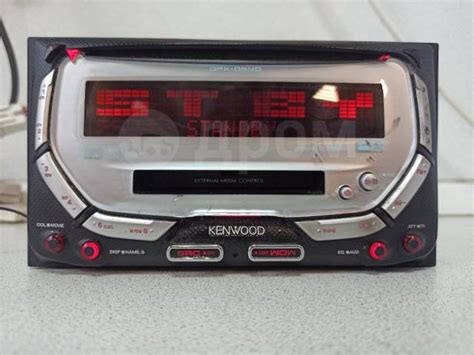 Магнитола Kenwood DPX-05MD во Владивостоке, 2 DIN — 178x100 мм, б/у, в ...