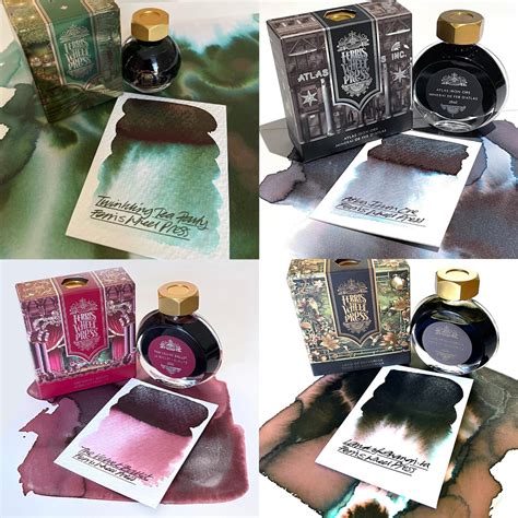 Ferris Wheel Press OCTOBER Inks – FOUNTAIN PEN INK ART