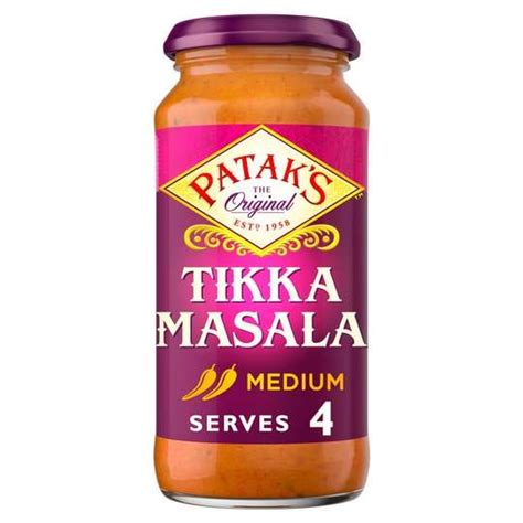 Pataks Tikka Masala Sauce 450g Expat Foods Thailand