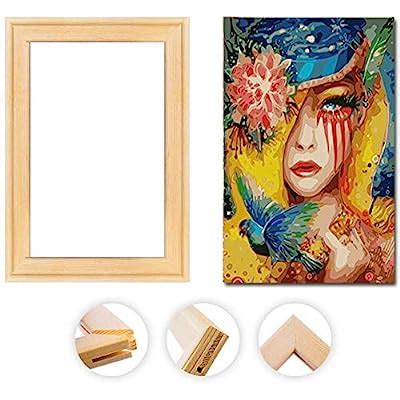 Buy Diy Solid Wood Canvas Frame Kit X Inch For Oil Painting Wall