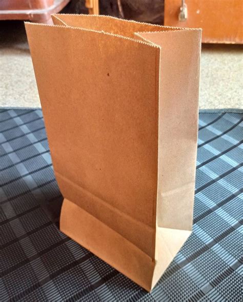 Brown Square Bottom Kraft Paper Bags For Grocery Capacity Kg At Rs