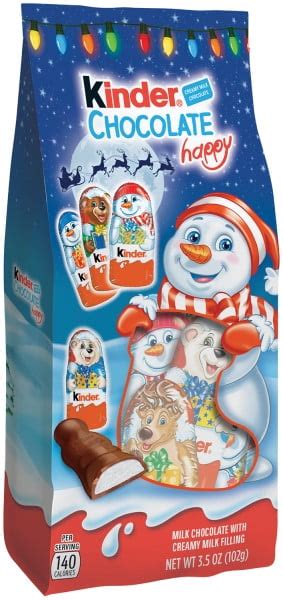 Kinder Chocolate Happy Holiday Figures 35 Oz12 Count