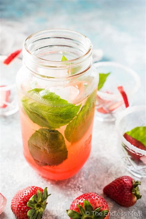 Strawberry Basil Mojito The Endless Meal