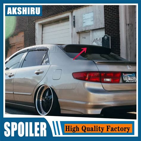 For Honda Accord Cl7 Cl9 Spoiler Rear Window Visor 4door 2004 2008 Roof