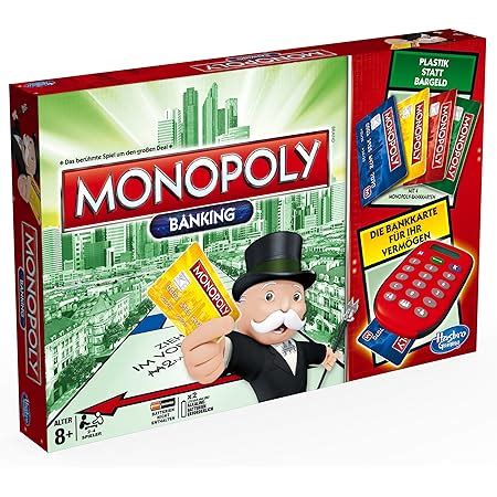 Hasbro Monopoly Banking Ultra Klassiker Der Brettspiele Mit