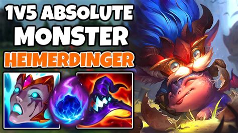 Heimerdinger Mid Is A V Monster When Fed Off Meta Climb