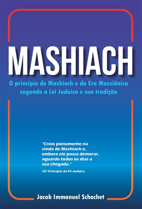 Mashiach Comprar Em Editora Maayanot