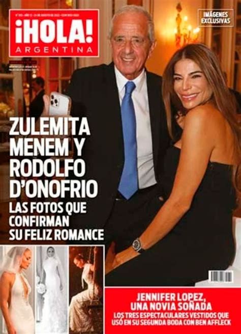 Las Fotos Que Confirman El Romance De D Onofrio Y Zulemita Menem