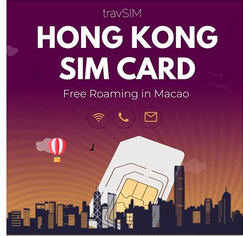 TravSIM Hong Kong Data SIM 10GB Mobile Data At 4G 5G Speeds Free