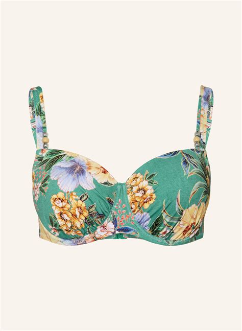 Lidea B Gel Bikini Top Pineapple Sea Mit Schmuckperlen In Gr N Gelb