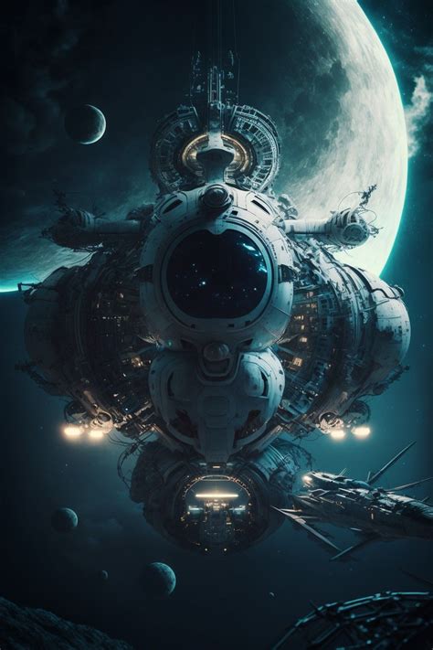 Pin By Antarik Fox On Sci Fi Future Science Fiction Artwork Space