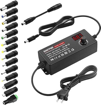 SHNITPWR Universal AC To DC Adapter 3V 24V 2A 48W Switching Power