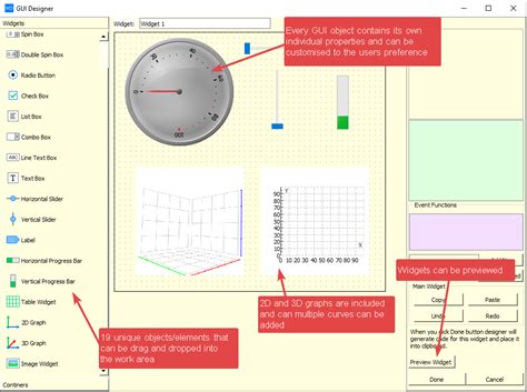 Drag And Drop Python Gui Designer Labdeck