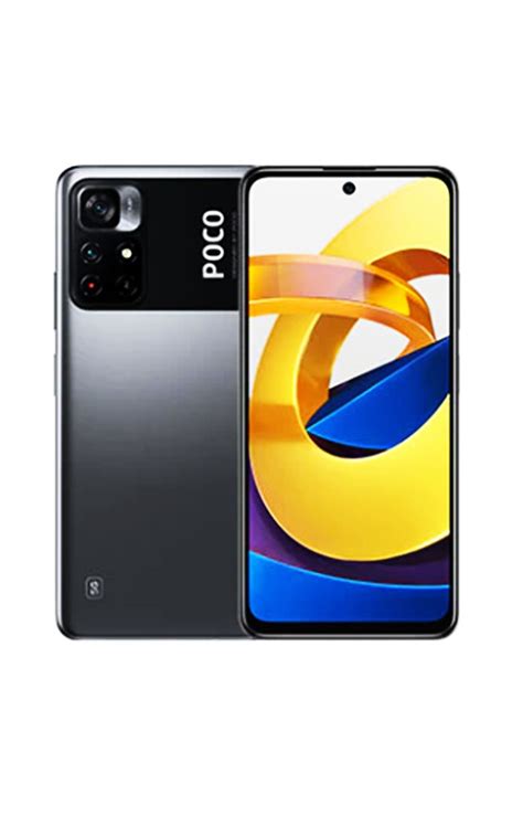 Xiaomi Poco M4 Pro 5G Power Black 64GB 4GB RAM Gsm Unlocked Phone ...