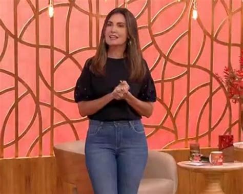 F Tima Bernardes Usa Blusa De R No Encontro Veja Look Completo