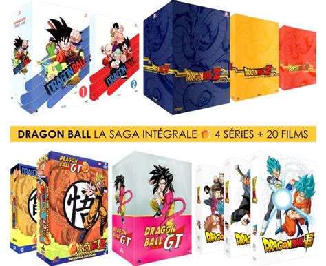 Dragon Ball Z Db Db Gt Db Super Films Et Oav Coffrets Dvd