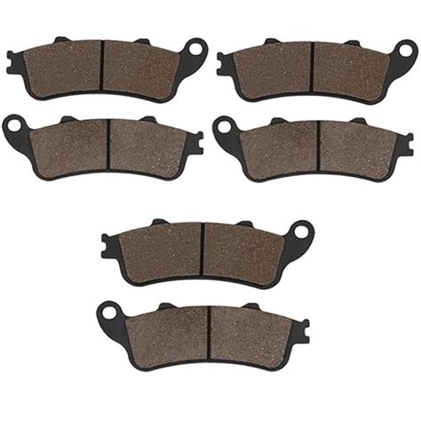 Amazon Cyleto Front And Rear Brake Pads For Honda Gl Goldwing