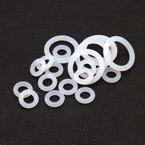 10pc VMQ White Silicone O Ring Gasket CS 3 5mm OD 12 85mm Food Grade