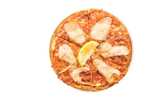 Pizza Ger Ucherter Lachs Kostenlose Foto