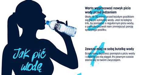 Ile wody pić Infografika Zdrowie