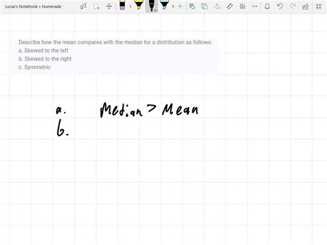 SOLVED Sketch A Distribution That Is Skewed To The Left On Your Sketch