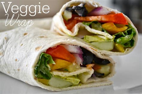 Its A Moms World Simple Raw And Fresh Veggie Wrap