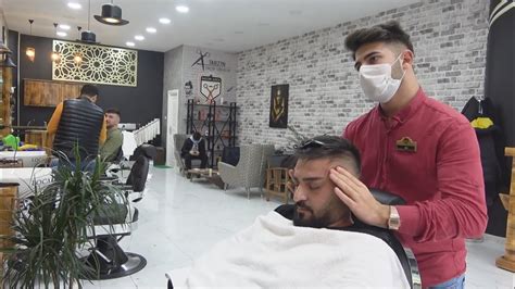 ASMR Turkish Barber Face Head Body Massage And Facial Care YouTube