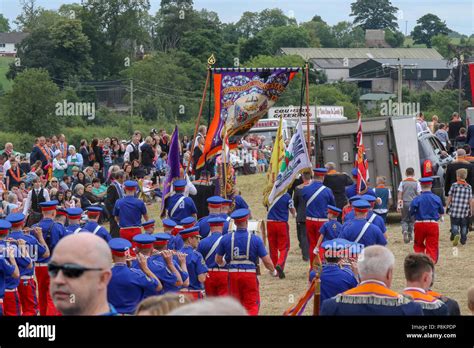 Donaghcloney County Down Northern Ireland 12 July 2018 Orange Order