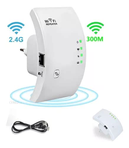 Repetidor De Sinal Wifi Amplificador Potente Sem Fio Turbo MercadoLivre