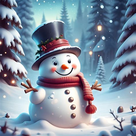 Download Snowman, Cartoon, Christmas. Royalty-Free Stock Illustration ...