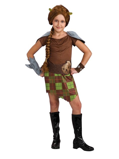 Shrek Forever After - Fiona Warrior Child Costume - PartyBell.com