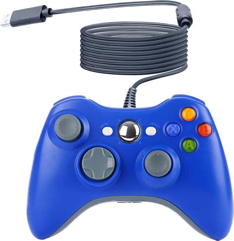 Ostent Wired Usb Controller Gamepad Joystick For Microsoft Xbox