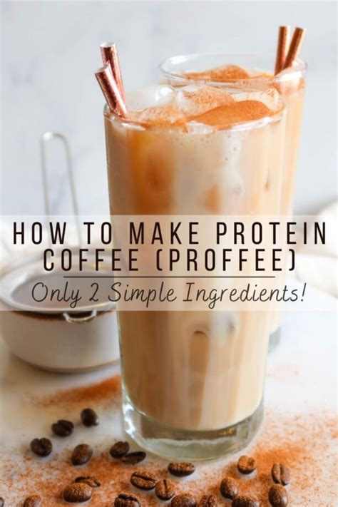 Protein Coffee Recipe How To Make Proffee Garlic Salt And Lime