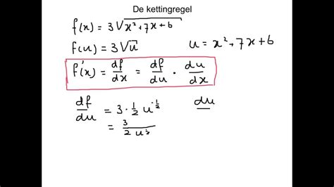 Wanneer Gebruik Je De Kettingregel Een Handige Gids