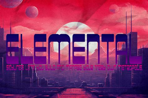 ELECTRONAS Font · 1001 Fonts 