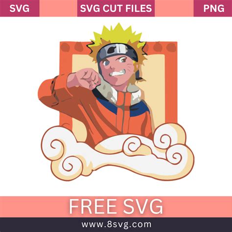 Naruto Uzumaki Svg Free Cut File For Cricut Rnosa Ltd 8svg