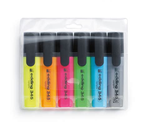 EDDING Textmarker 345 345 E6 6 Farben Ass Ecomedia AG