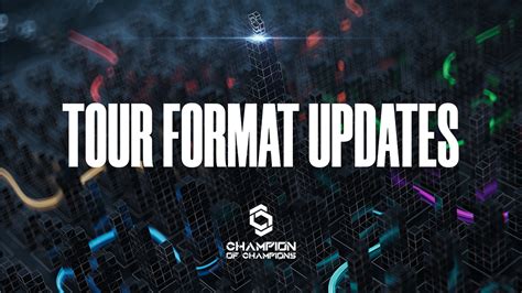 Champion of Champions Tour Introduces Format Changes to Studio Finals ...