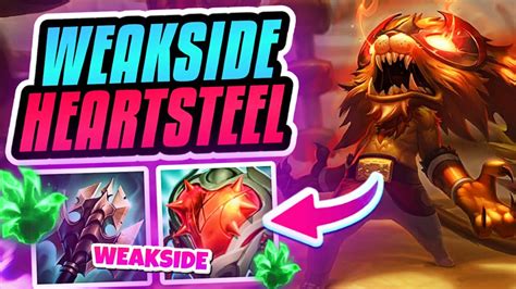 Insane Weakside Heartsteel Gnar Gameplay Season Gnar Gameplay