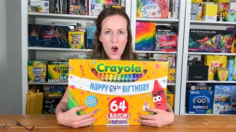 Happy 64th Birthday Crayons From Crayola Downers Grove, IL, 59% OFF