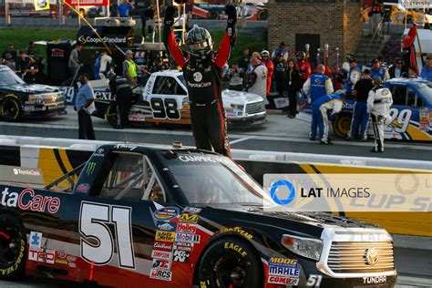 29 30 May 2014 Dover Delaware USA Kyle Busch Celebrates His Win